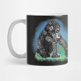 Pickleball paddle gorilla nipples, by Pickleball ARTwear Mug